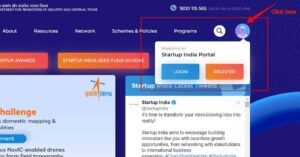 Startupindia.gov.in website image